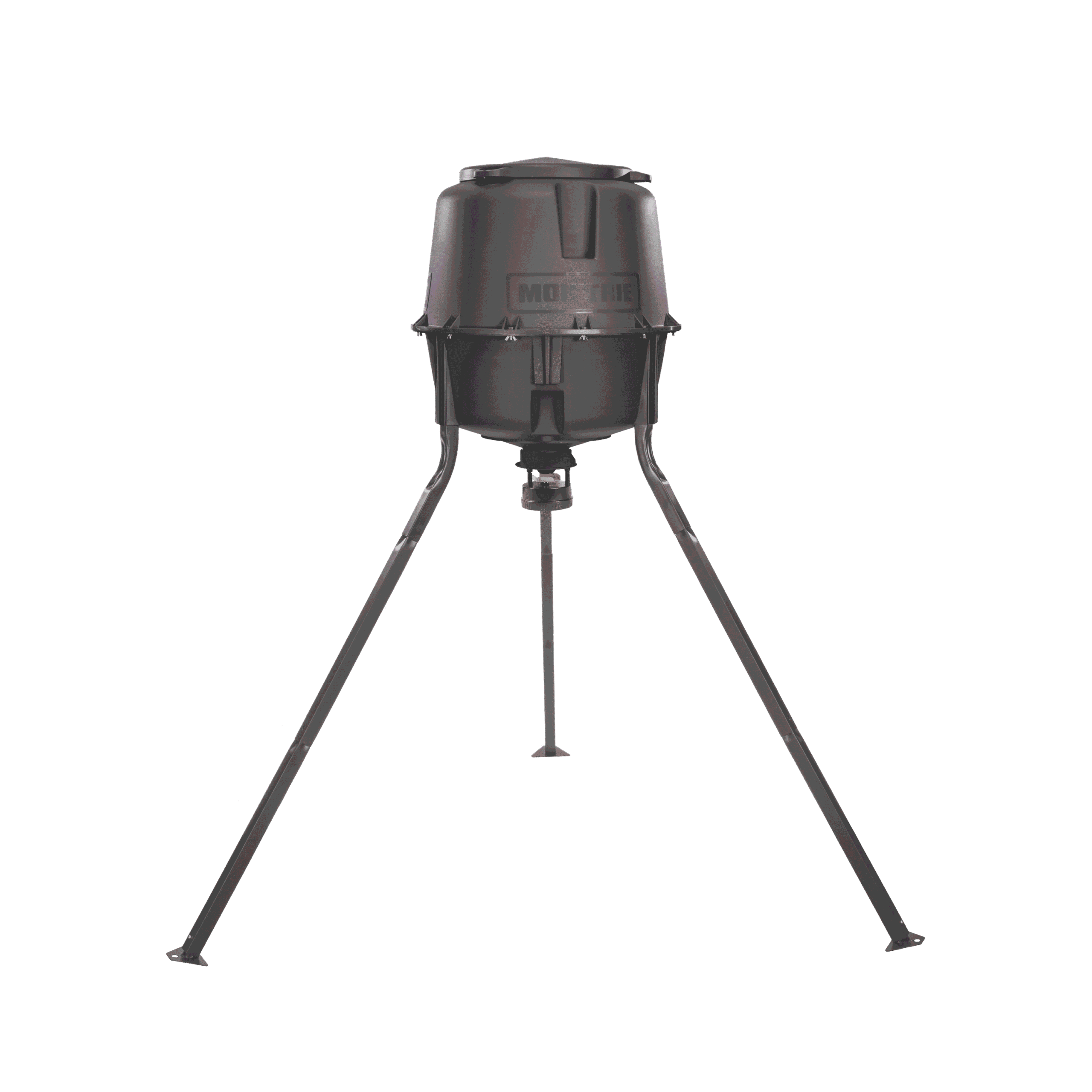 Moultrie 200 LB Deer Feeder Standard, Bluetooth Tripod Feeder with 360° Coverage and All-In-One II Feeder Kit