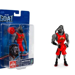 Jada GOAT The Movie Mane Attraction Action Figure – 5” Scale Collectible with Roarball Accessory 5.5” Figure by Jada Toys