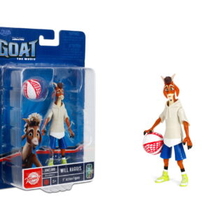Jada GOAT The Movie Will Harris (Casual Version) Action Figure – 5” Scale Collectible with Roarball Accessory 4.5” Figure by Jada Toys
