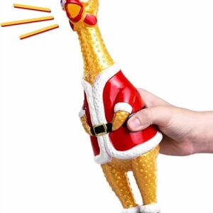 Animolds Squeeze Me Christmas Chicken Assortment, ASC200XMAS, Novelty Toys, 1 Pack