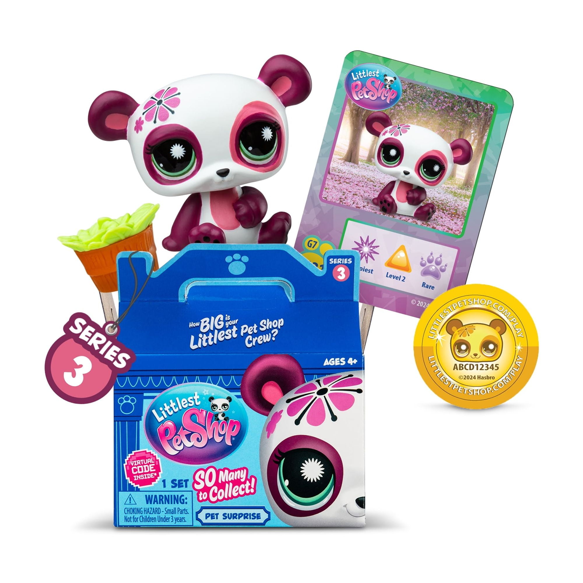 Littlest Pet Shop, Pet Surprise Single Blind Packs, Novelty Toys, Children Ages 4+