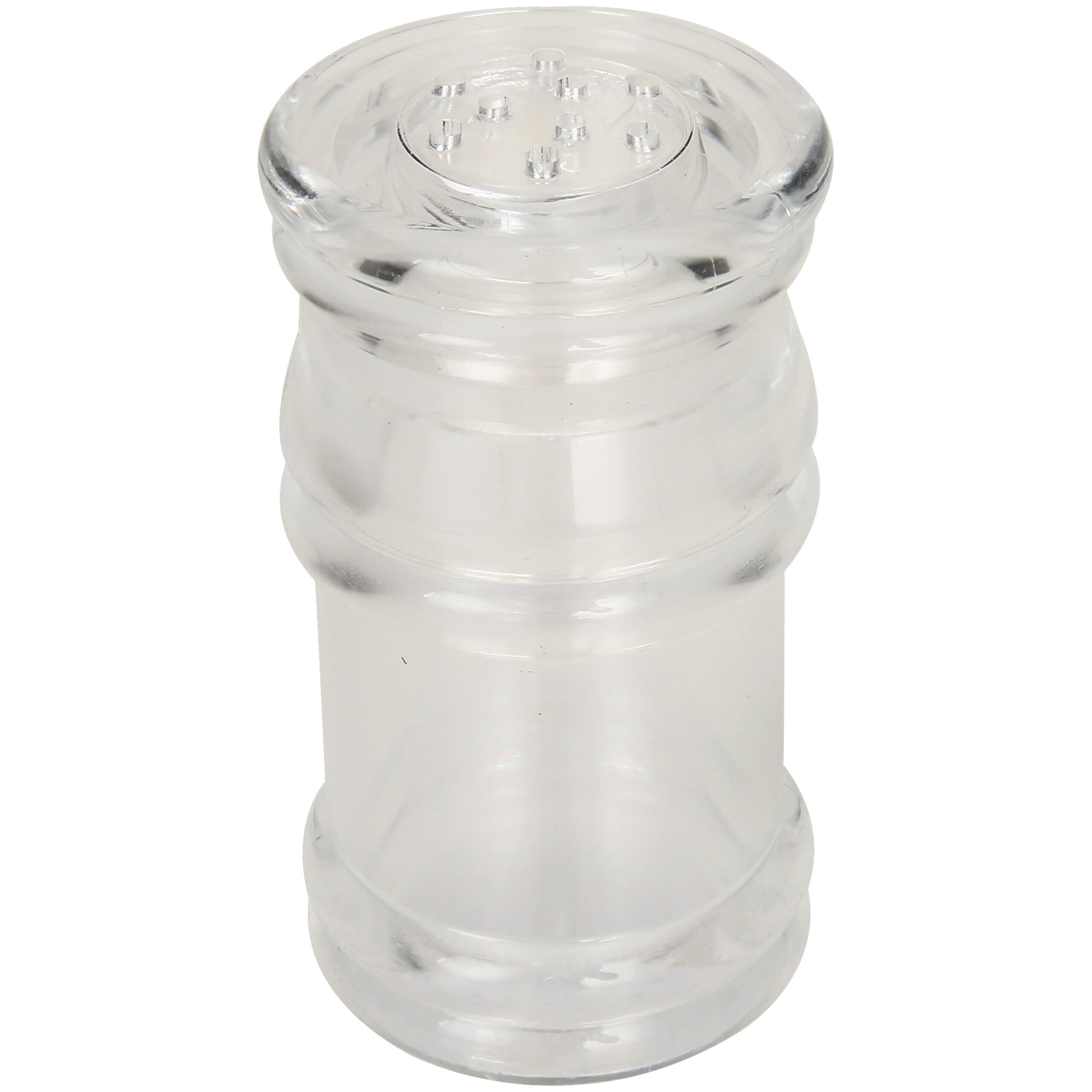 Mainstays Salt & Pepper Shaker, Clear, Ideal Use for Seasoning Storage and Serving