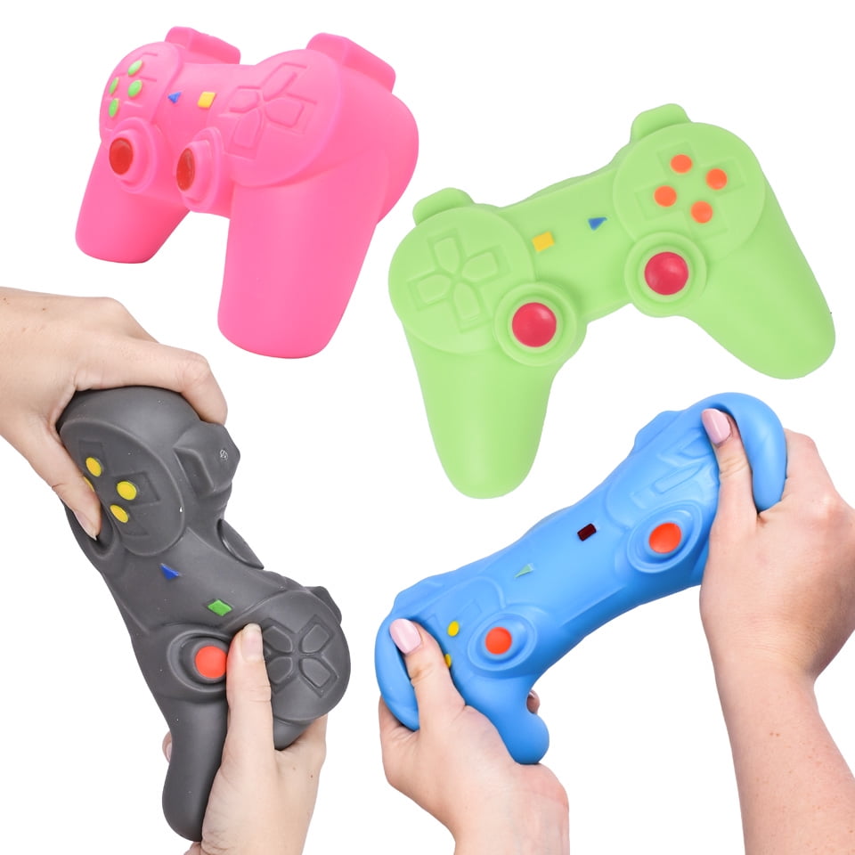 Toymendous Squeeze Game Controller, 1-Piece Large Stress Toy, Collectible, Children Ages 3+