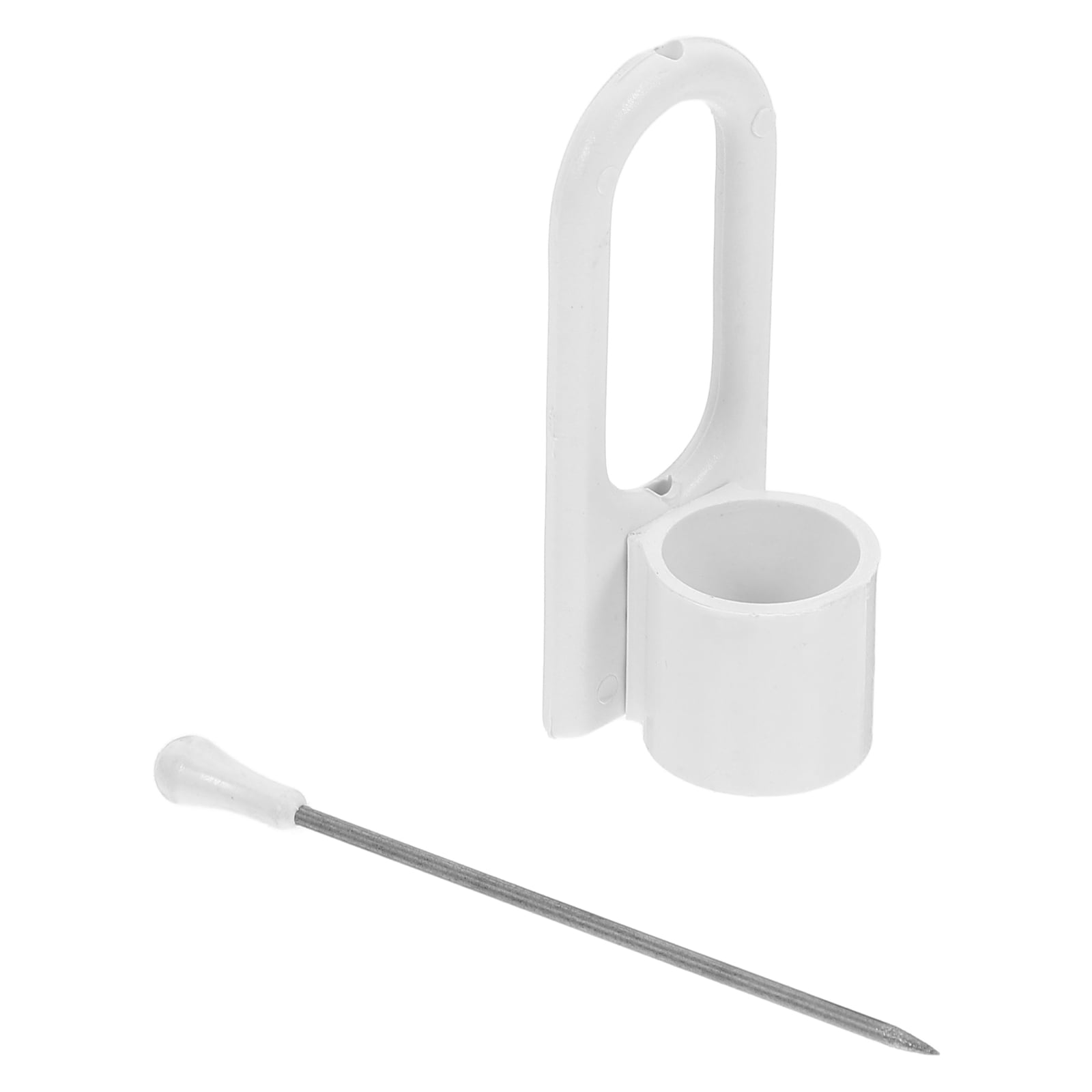 WORGEOUS  Automatic Bird Feeder for Cage Squirrel Food Pet Baby White